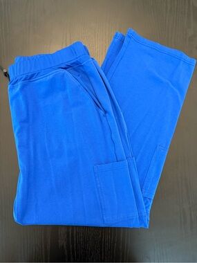 Men's Athletic Scrub Pants in Royal Blue